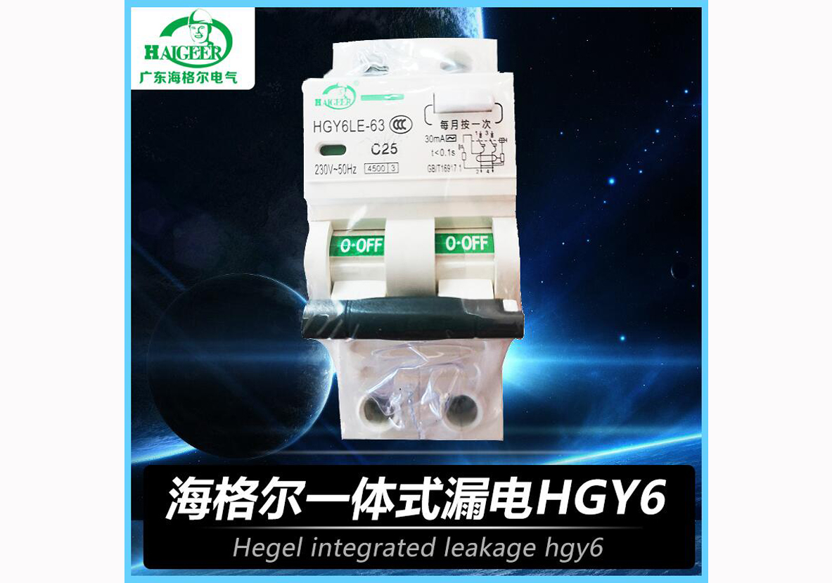 海格尔一体式漏电HGY6