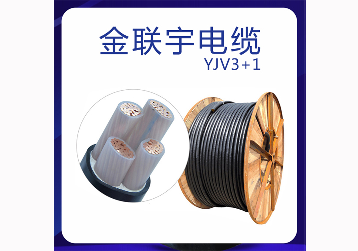 金联宇电缆 YJV3+1